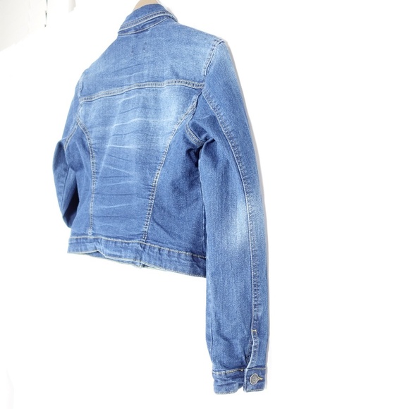 Women's | New Look | Medium Wash Blue Denim Jacket - Medium - Picture 7 of 13
